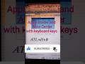 apply border and Aline center with keyboard keys 💯🤯😱#shortsfeed #short #shorts