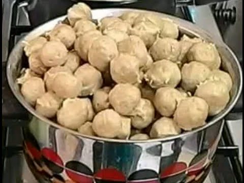 Resep Cara Membuat Bakso Ayam Enak Ala Dapur Rumahan - YouTube