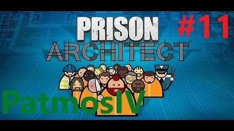 Prison Architect - Episode 11 - Making a Carpentry and Solar Panel Workshop while fighting tunnelers