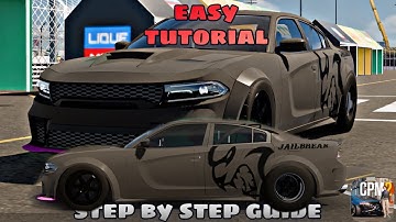 How to make HELLCAT LOGO | carparkingmultiplayer 2