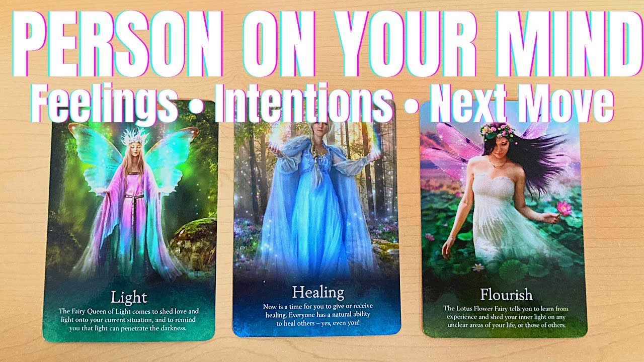 Pick A Card 🔮 PERSON ON YOUR MIND 👀💕 Feelings Intentions Next Moves 🎲 ...