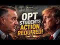 MAJOR ICE CRACKDOWN ON 10,000 STUDENTS ON OPT