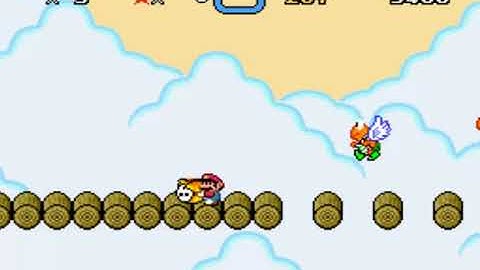 Super Mario World Custom Level 2 Shy Guy Sky Land