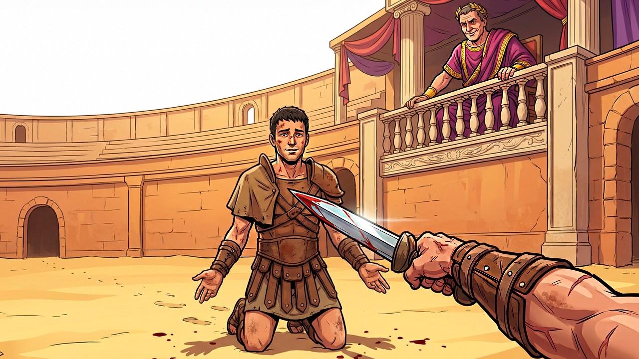 POV: Eres Gladiador y el César te ofrece libertad si MATAS a tu HERMANO