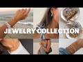 MY JEWELRY COLLECTION | dainty gold earrings, necklaces, rings