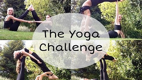 Beautiful preteen yoga challenge