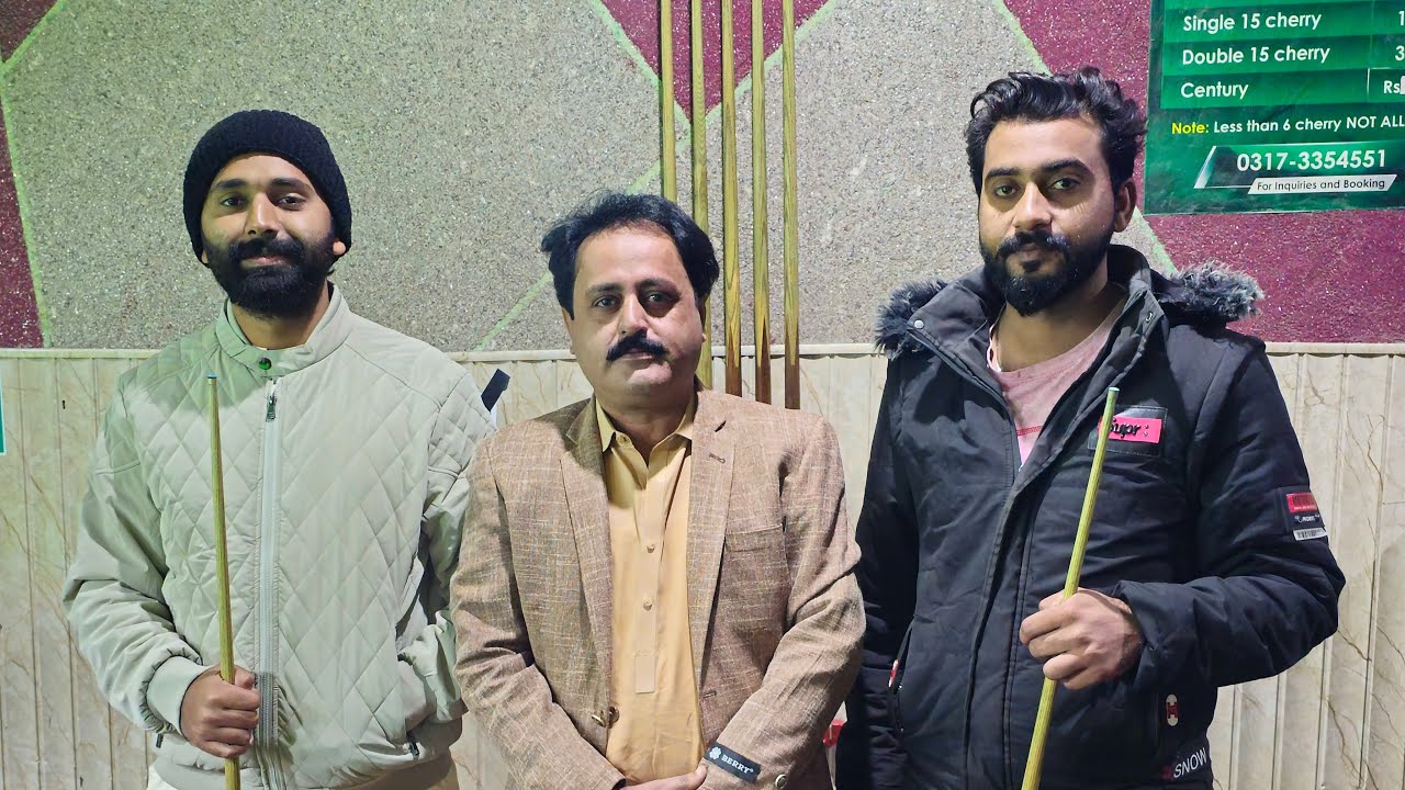 Rana Rafi CENTURY 21 Snooker Club is live! Jam Fakhar Vs Rana Rafi 1st Semi ...