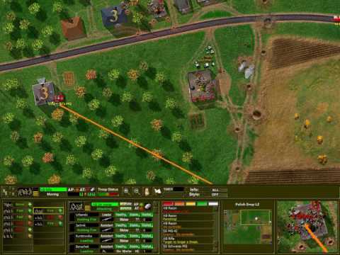 Close Combat 2: A Bridge Too Far - Polish Drop LZ Battle gameplay