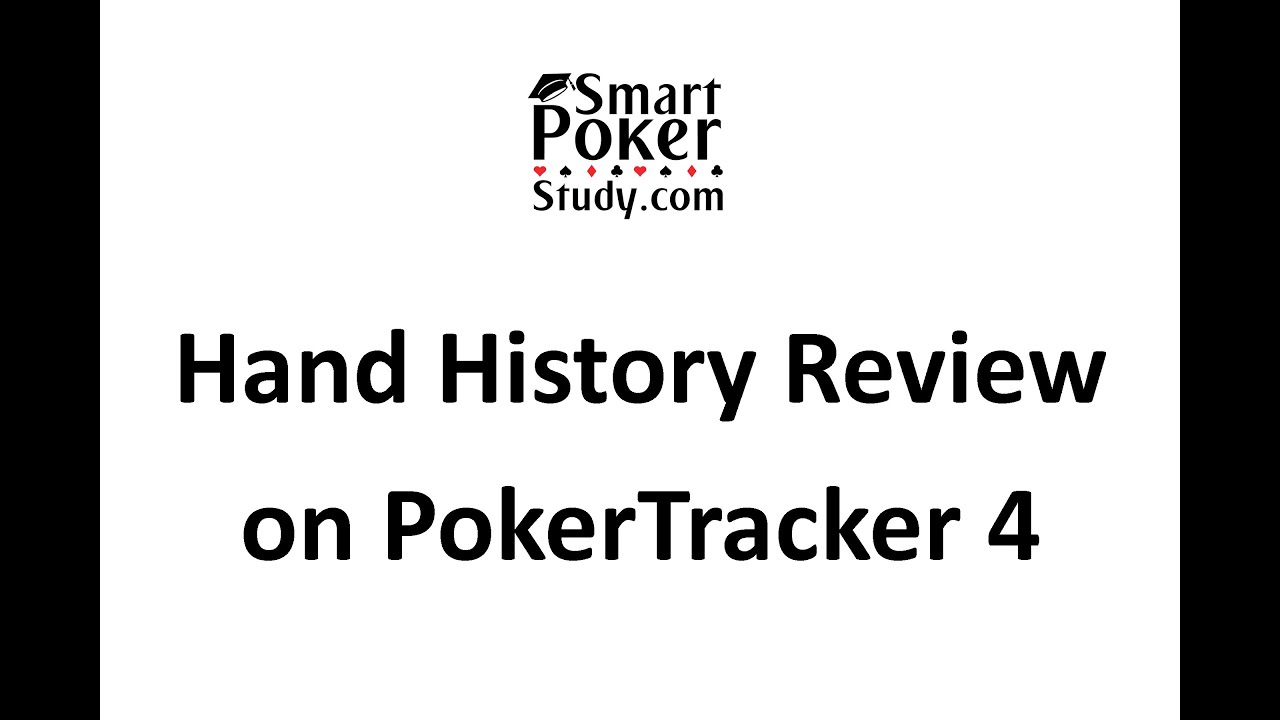 Fascinating four times Pack to put PokerTracker 4 Hand History Review Tutorial | SmartPokerStudy.com - YouTube