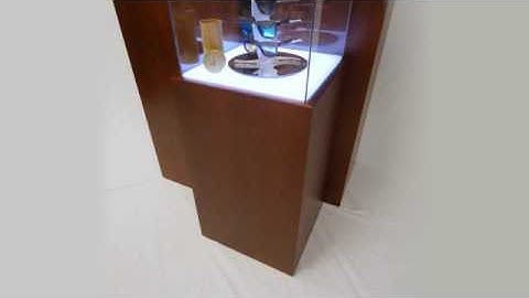 3 Tier LED Eyeglass Rotating Display