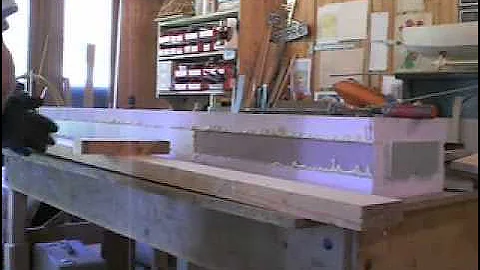 Styrofoam Steambox for Hot Bending Wood
