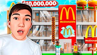 МЕН МАКДОНАЛЬДС АШТЫМ! McDonald’s TYCOON - ROBLOX! ҚАЗАҚША РОБЛОКС