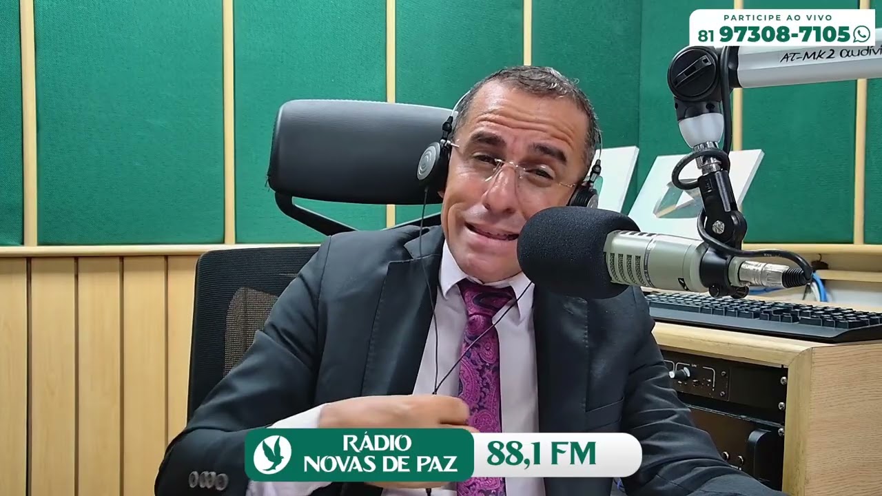 Pr Rejanildo Paulino | O CORAÇÃO QUE DEUS QUER | Rádio Novas de Paz