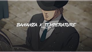 bananza (belly dancer) x temperature 「akon & sean paul」 // audio edit Resimi