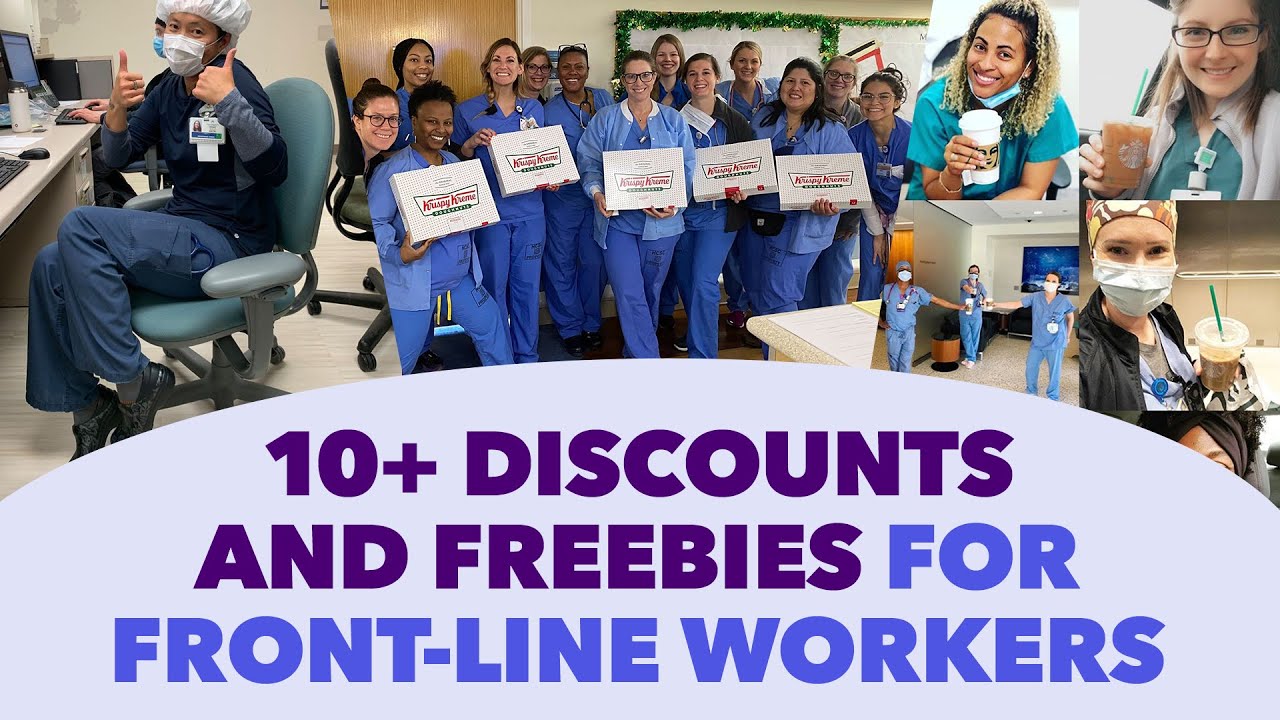 Where to Find Discounts and Freebies for FrontLine and Health Care