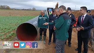 Edi̇rneye 8 Mi̇lyon Metreküplük Can Damari