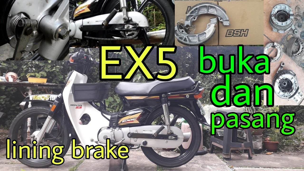 ππππΏπΌ πππ± | cara pasang lining brake dan ketatkan rantai