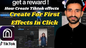 How To Create First Effect ||Tiktok Effects House Tutorial In Hindi And Urdu
