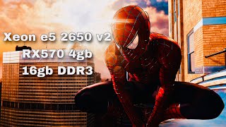 Spider-Man Remastered PC | Xeon e5 2650 v2 | RX 570 4gb | Ультра настройки | Как убрать просадки fps