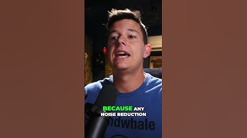 Noise Reduction: Does It Always Degrade Audio Quality? #shorts