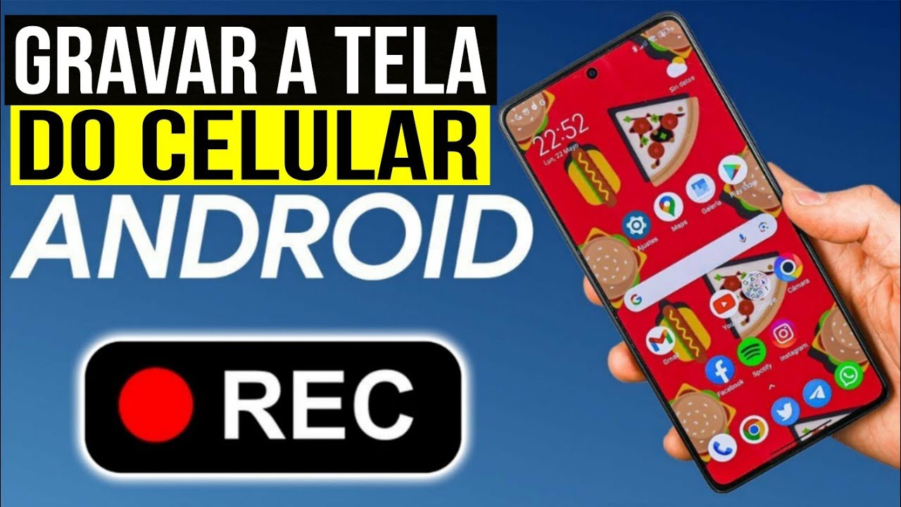 COMO GRAVAR A TELA DO CELULAR ANDROID SEM BAIXAR NENHUM APLICATIVO ...