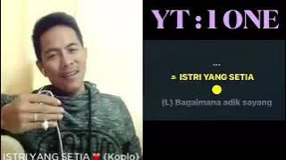 Karaoke Istri Yang Setia duet TKI Riyadh @CrFadella