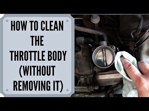How To Clean The Throttle Body-Without Removing It From The Engine