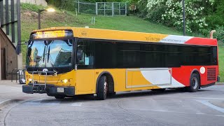 (Retired) Fairfax Connector 2009 New Flyer D40LFR #9610 Route 301
