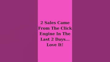 THE CLICK ENGINE REVIEW - GET 100% REAL BUYER TRAFFIC