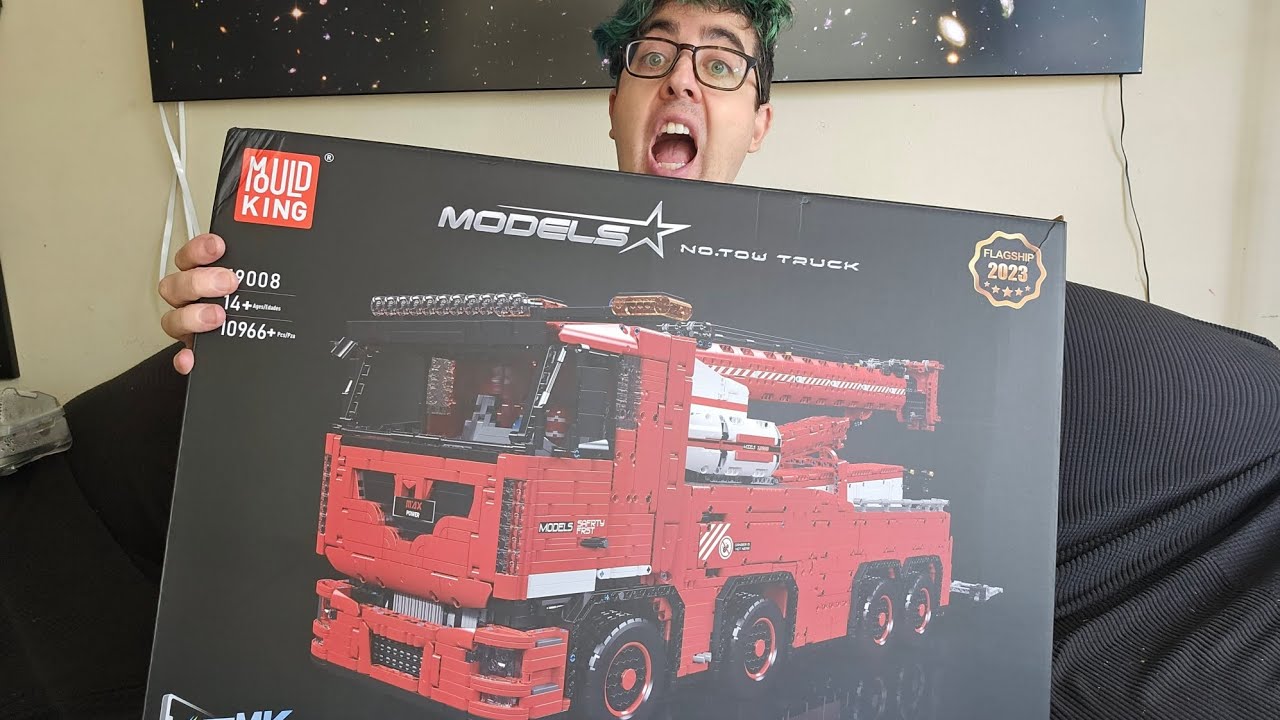 11.000 pcs Insanity - Mould King 19008 - Tow Truck - Review 