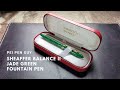 Sheaffer balance ii jade green fountain pen