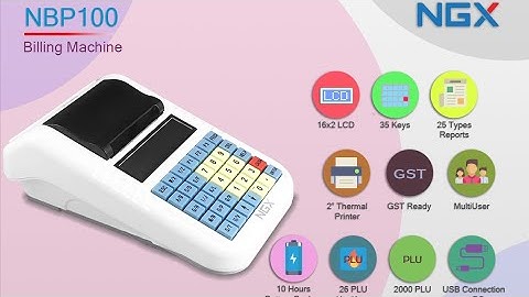 #NGX BILLING  MACHINE  SMALL DEMO,  COMPACT/ FAST/ RUGGED EASY TO OPERATE