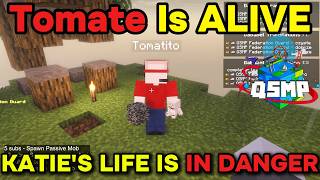Tomate is Alive & Is Threatened With Katie's Life if he doesn't Grief on QSMP 2 Minecraft