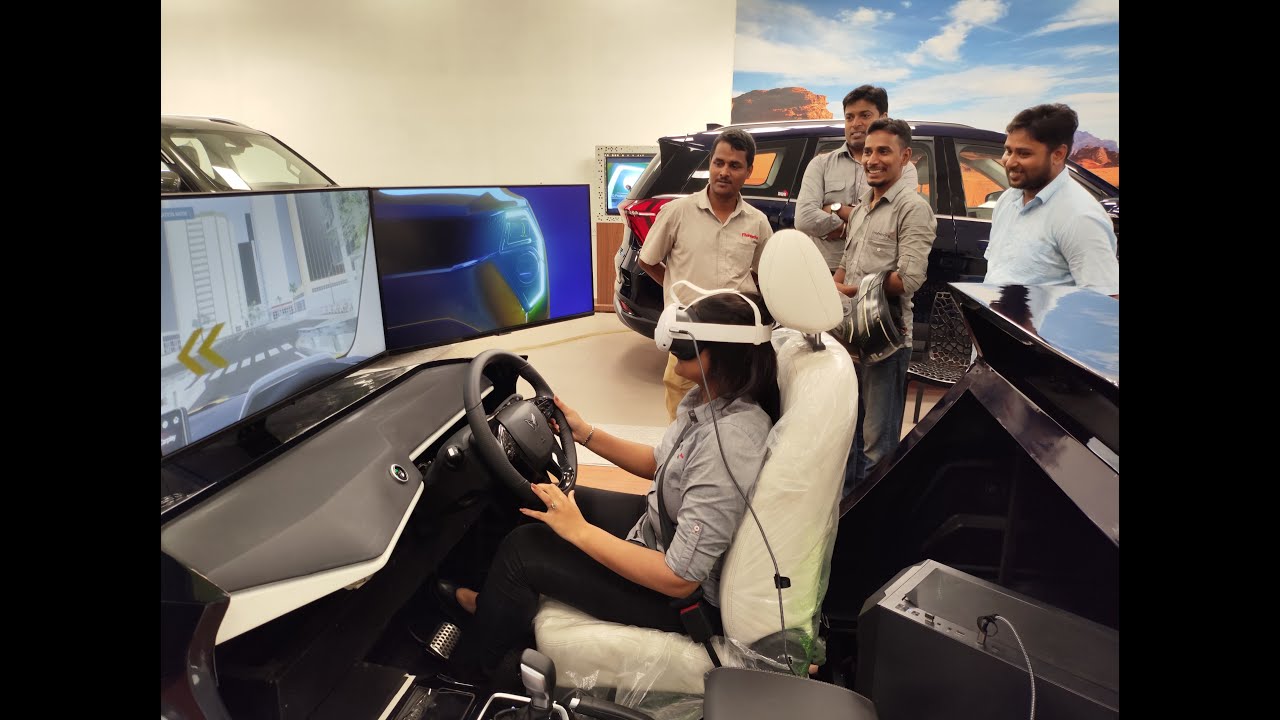 Virtual Reality (VR) Vertex Driving Simulator