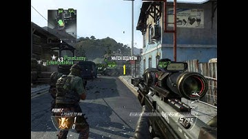 Black Ops 2 Random combat axe cross map SnD