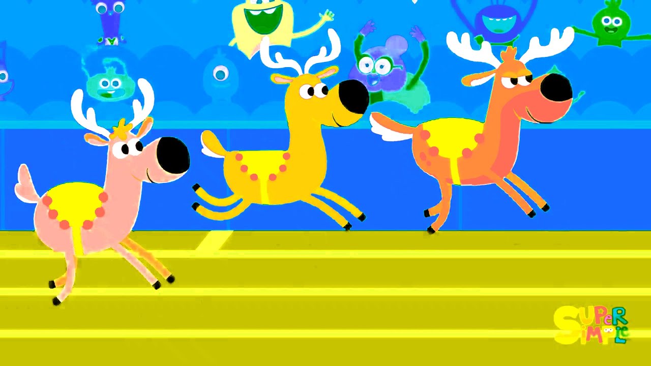 Deerrrr Deerrr! RUN New Super Simple Songs Sparta Effects - Sponsored ...