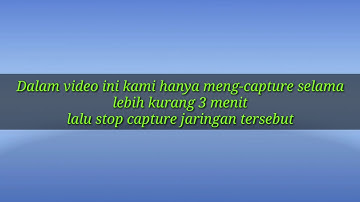 Menghitung Throughput menggunakan wireshark