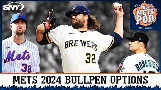 Sorting through options for the 2024 Mets bullpen, maybe Andrew Chafin? | The Mets Pod | SNY