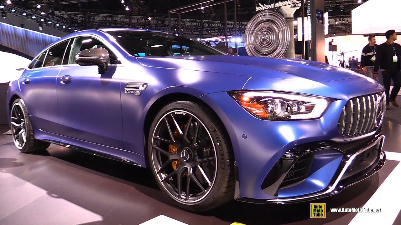 2019 Mercedes Amg Gt 63 S 4 Door Coupe Exterior And