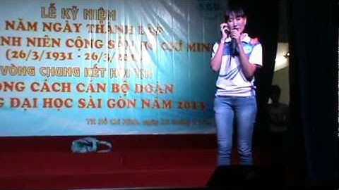 Năng khiếu Phong cách Cán bộ Đoàn ĐHSG 2013 (4TS đầu)