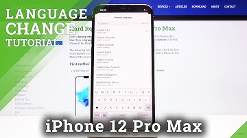 How to Change Language on iPhone 12 Pro Max – Set Up Language