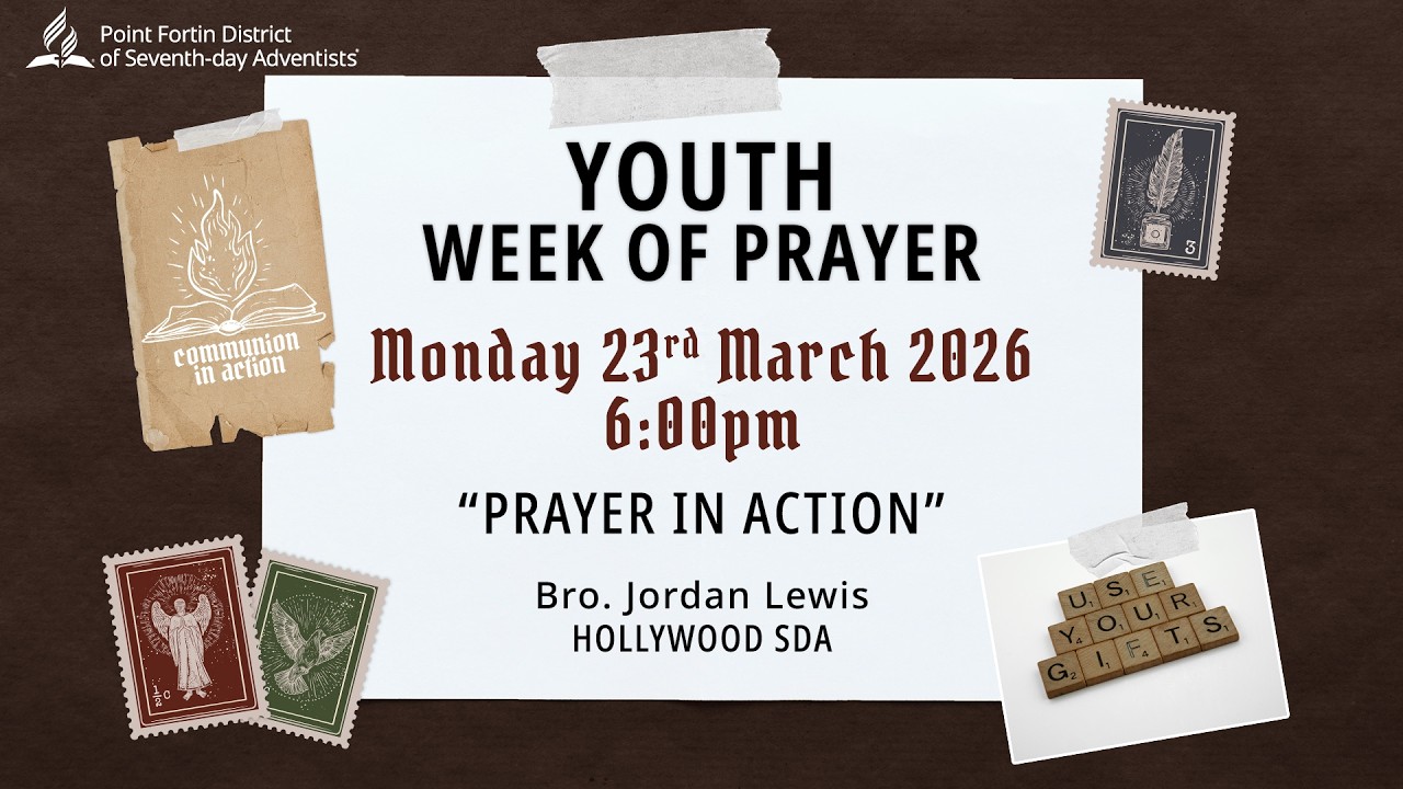 Youth Day Week of Prayer 2026 || 23rd March 2026 || 6:00pm - YouTube