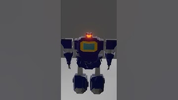 Soundwave recreation in Blender #transformers #heatwaves #shorts #blender