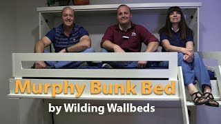This video shows the operation of a Wilding Bunk Bed. The model shown in this video is the Newport style Bunk Bed in Paint Grade 
