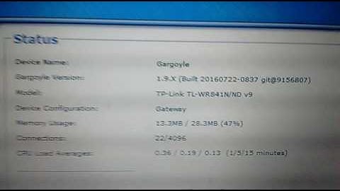 TL-WR840N V2, unsoported Third Party Firmware, Loaded Gargoyle