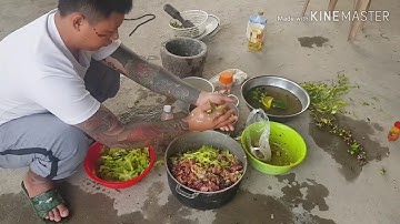 Chuột đồng bóp giềng mẻ nướng than hoa, nấu giả cầy siêu ngon