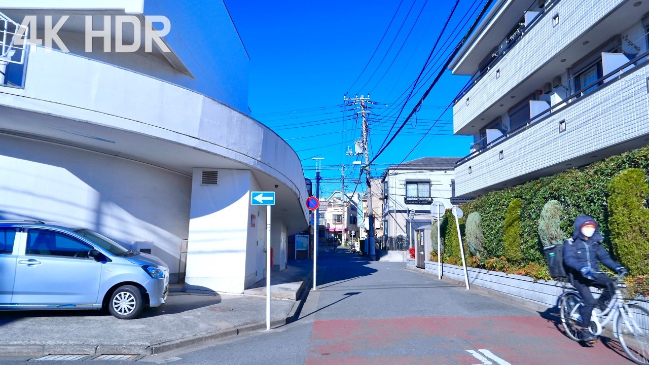 Новогодняя прогулка по городу Накано в спокойной зимней атмосфере | Токио, Япония | 4К/ХДР