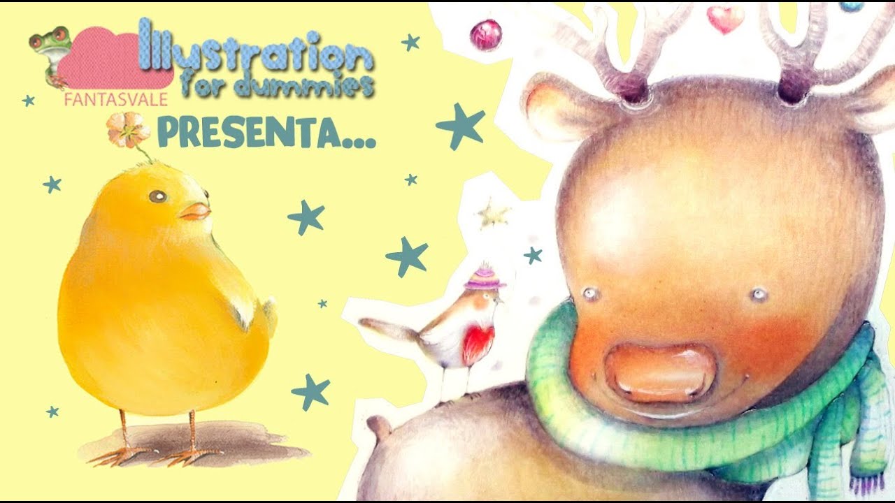 Tutorial NATALE creativo BIGLIETTINO fai da te ILLUSTRAZIONE MARKERS COPIC
