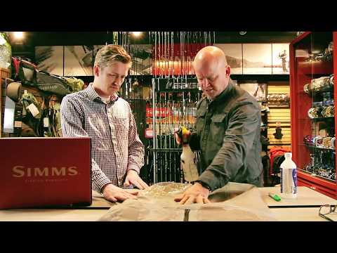 Fixing and Maintaining SIMMS BREATHABLE FISHING WADERS