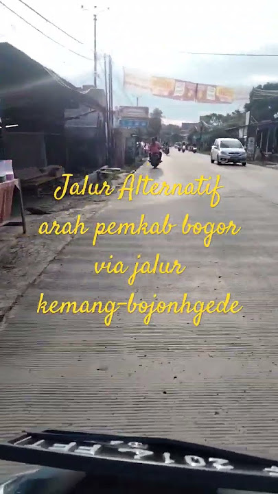 Jalur alternatif ke Pemkab Bogor via Kemang Parung -Bojonggede #music #remix #dj #cover #trip